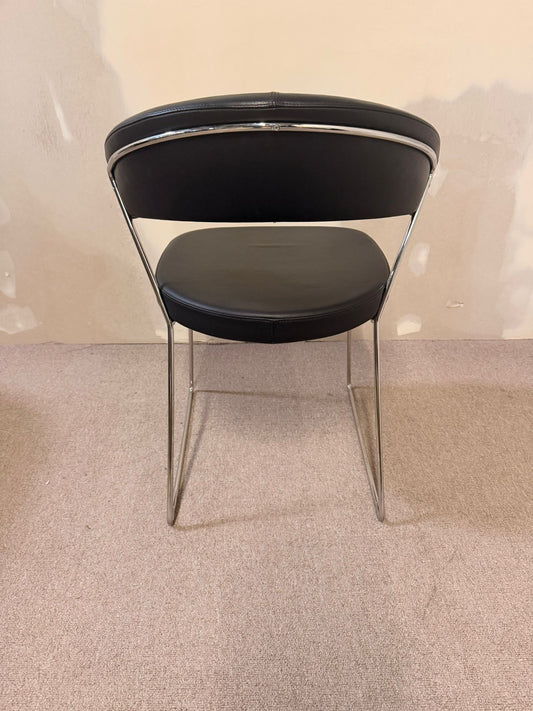 Stuhl New York von Connubia by Calligaris, Polsterstuhl
