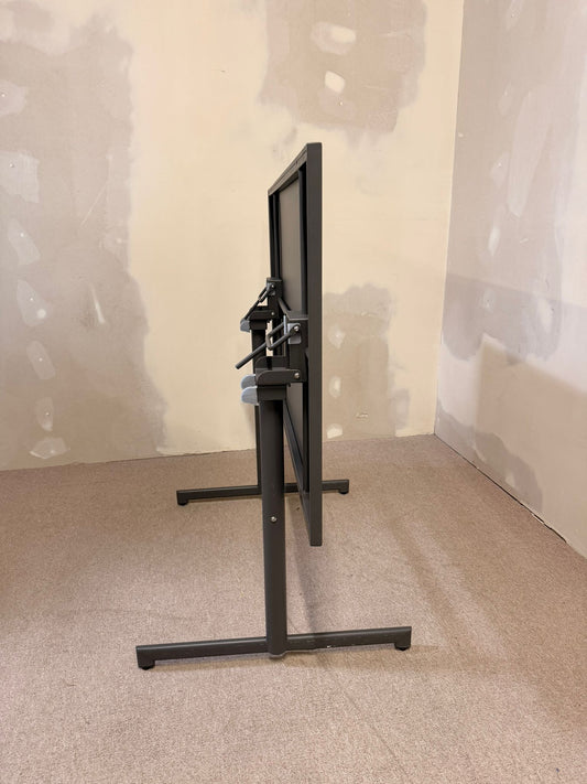 Robuster Klapptisch Gartentisch aus Metall/ Aluminium, grau