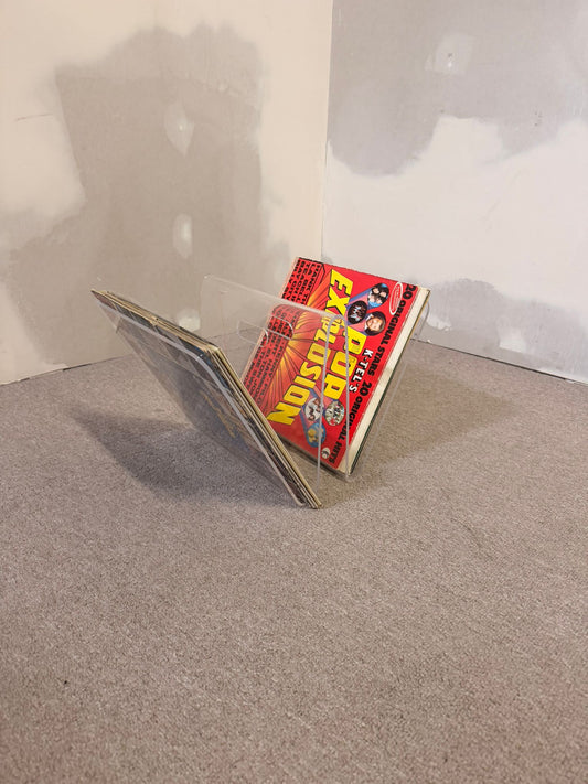 Transparente Zeitschriftenständer aus Plexiglas Acrylglas