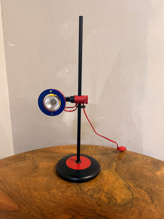 Memphis Design Lampe aus den 80er Jahre, verstellbar