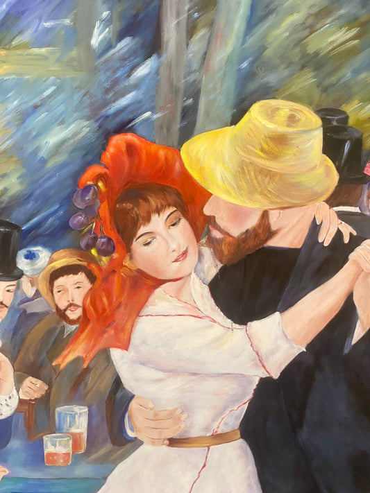 Ölgemälde Renoir Kopie Tanz im Moulin de la Galette