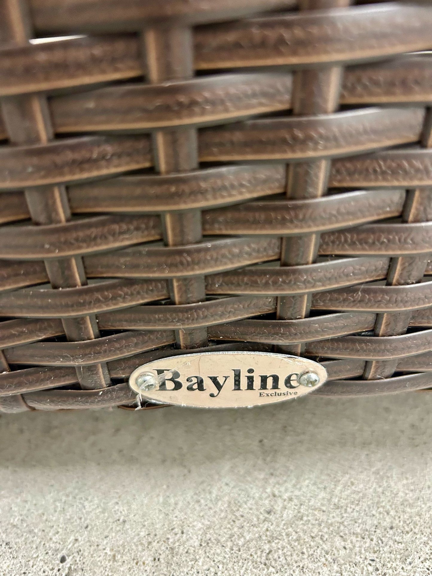 Bayline Exklusive Gartenlounge Set, Top Zustand Rattan Lounge