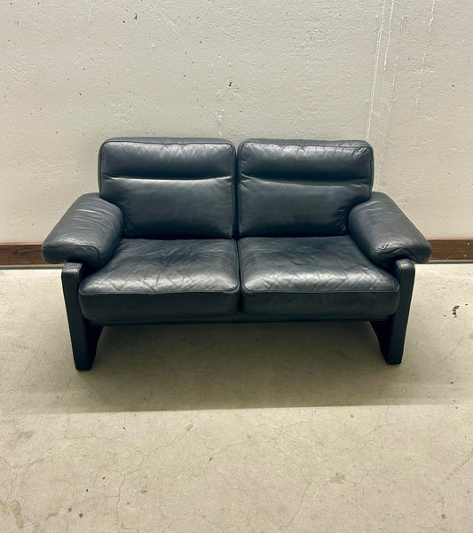 De Sede DS-70 Ledersofa 2er Sofa schwarz guter Zustand