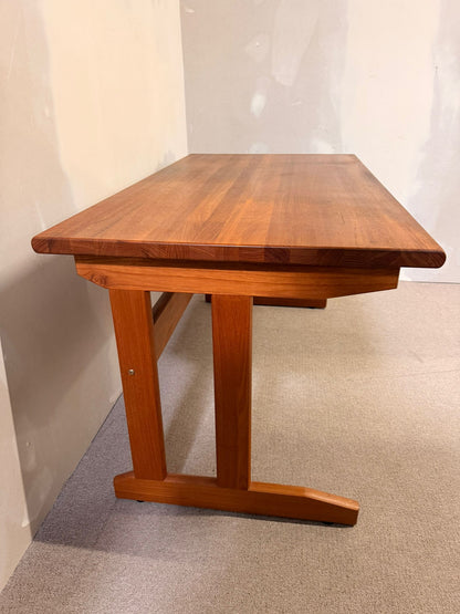 Mid Century vintage Teak Schreibtisch skandinavisches Design