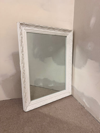 Spiegel weiss mit Verzierungen Shabby Chic, Wandspiegel