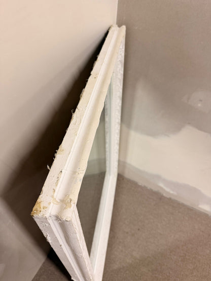 Spiegel weiss mit Verzierungen Shabby Chic, Wandspiegel