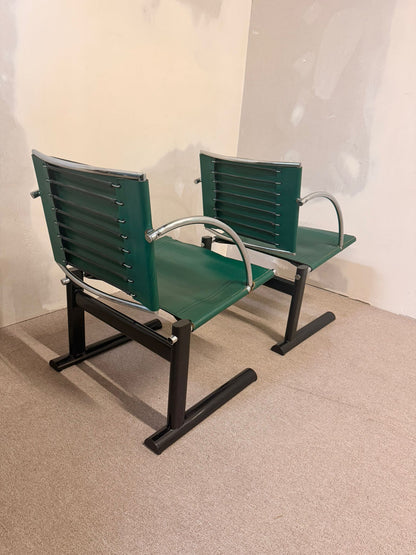 Postmoderne Vintage Freischwinger im Stil Mario Botta 90er