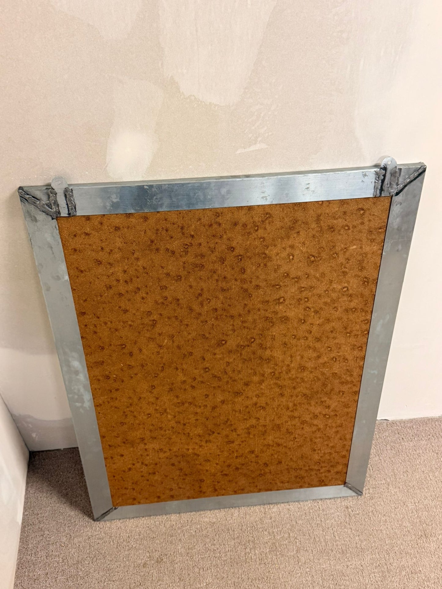Kunstdruck "Paranoia" von Salvador Dalí, Metall Rahmen