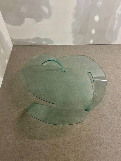Design Glas Couchtisch Unikat Coffee Table Blickfang