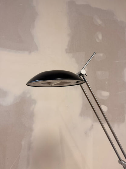 Verstellbare designer Stehlampe im Space Age Stil, verchromt