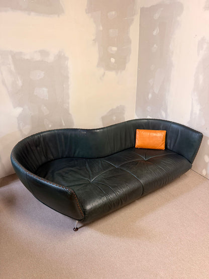 Vintage Ds-102 Ledersofa von Mathias Hoffmann für De Sede