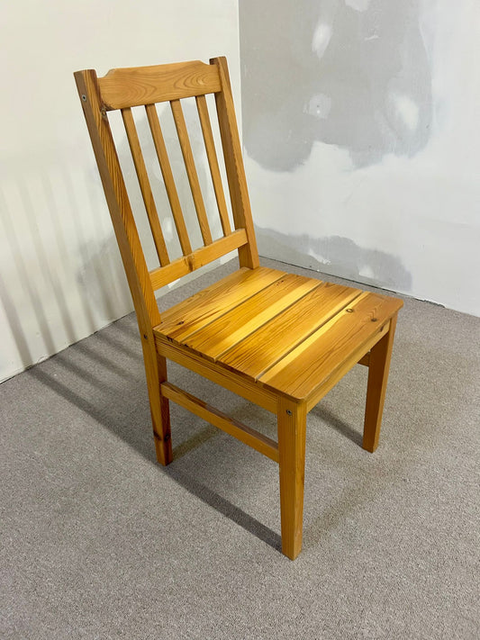 Stabiler Holzstuhl Esszimmer Stuhl mit Sitzpolster