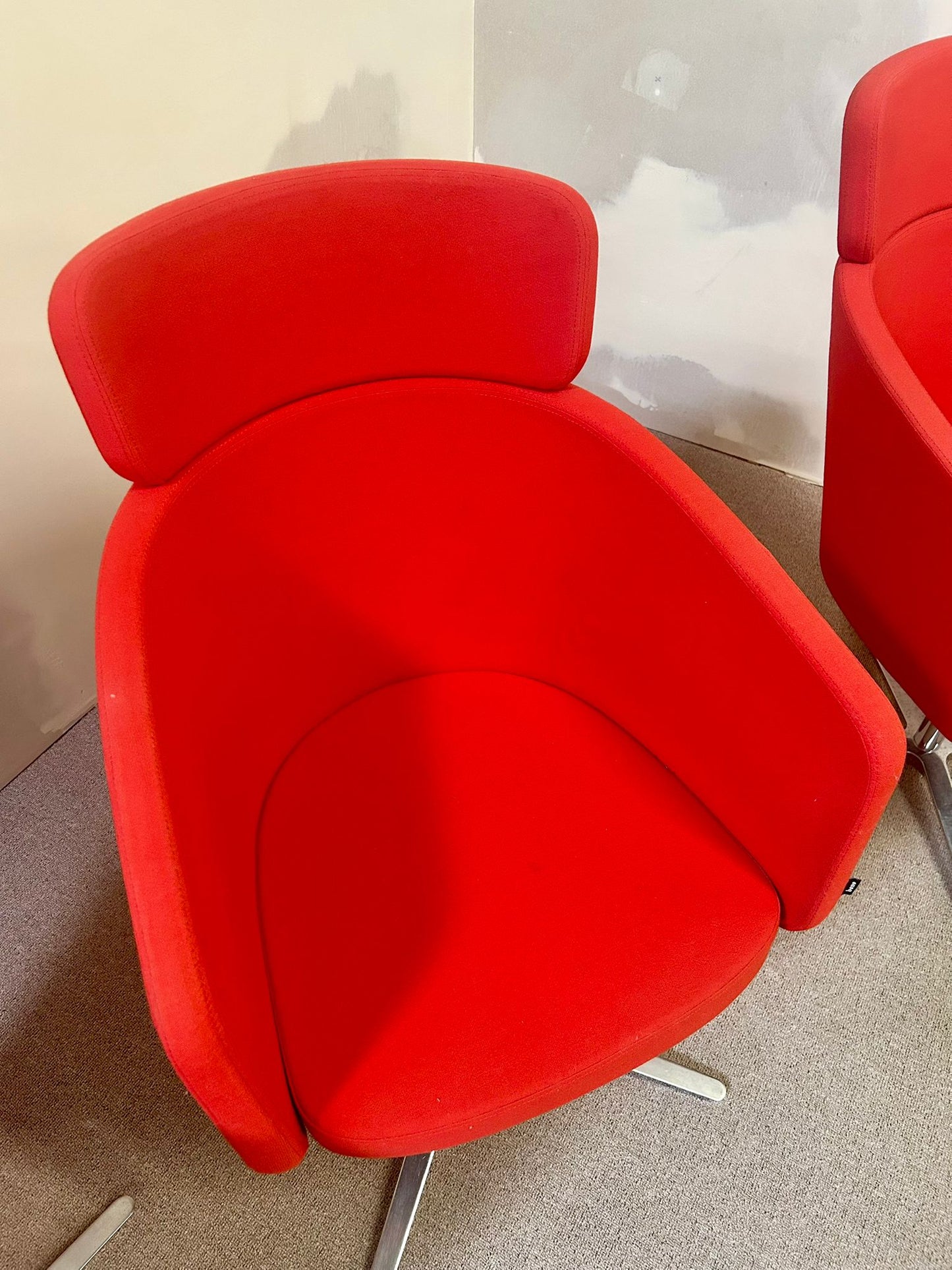 Bene Drehstühle Konferenz Stühle rot wie neu top Zustand 1x