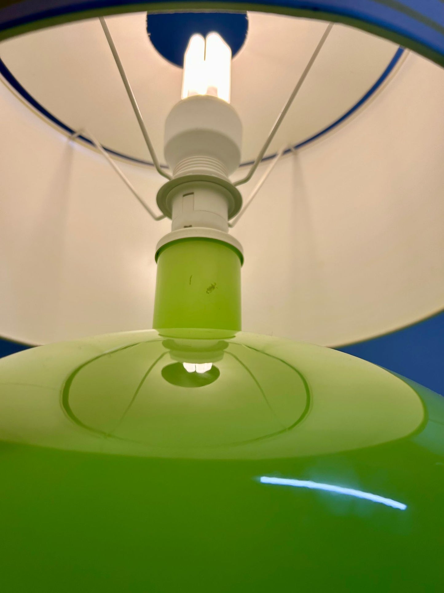 Vintage Ikea Ljusas Ysby Tischlampe 90er Lampe, dimmbar,neon