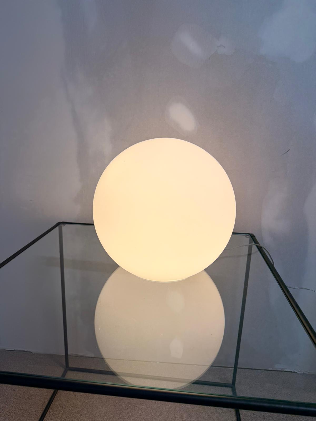 Retro Kugellampe AGHAS Kollektion Made in Italy, Tischlampe