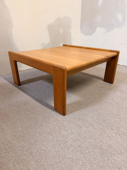Schwedischer quadratischer vintage Couchtisch aus Holz