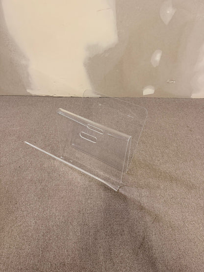 Transparente Zeitschriftenständer aus Plexiglas Acrylglas