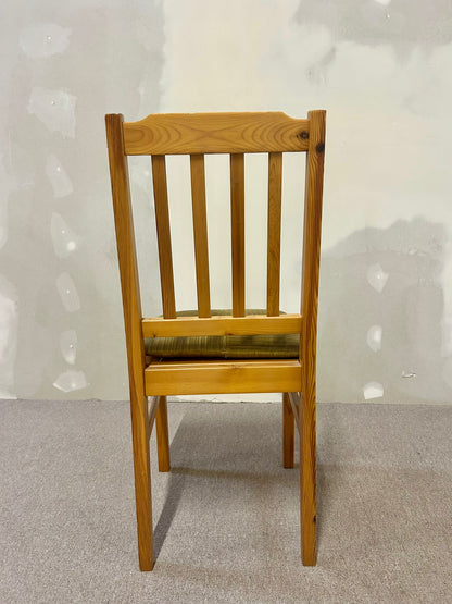 Stabiler Holzstuhl Esszimmer Stuhl mit Sitzpolster