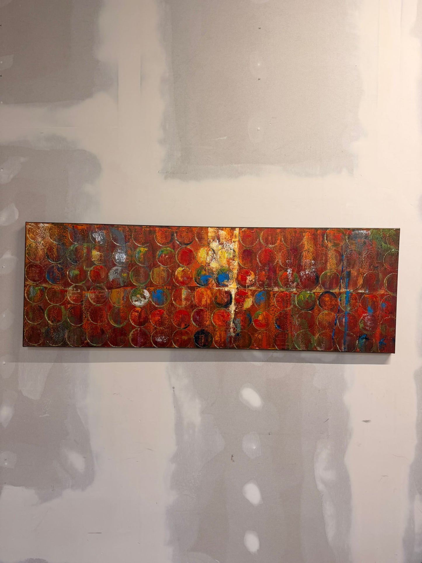 Grosses dekoratives Wandbild abstrakte Malerei Kunst