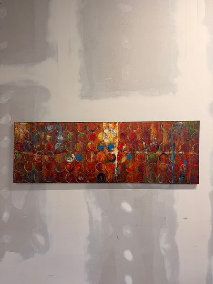 Grosses dekoratives Wandbild abstrakte Malerei Kunst