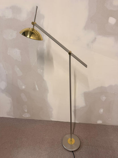Designer Stehlampe von Bankamp Leuchten Messing Metall