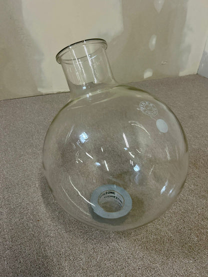 Grosser Glasballon Pyrex France 20 Liter Glaskolben Deko