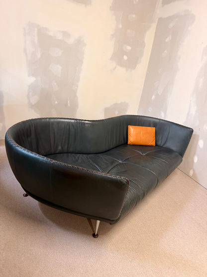 Vintage Ds-102 Ledersofa von Mathias Hoffmann für De Sede