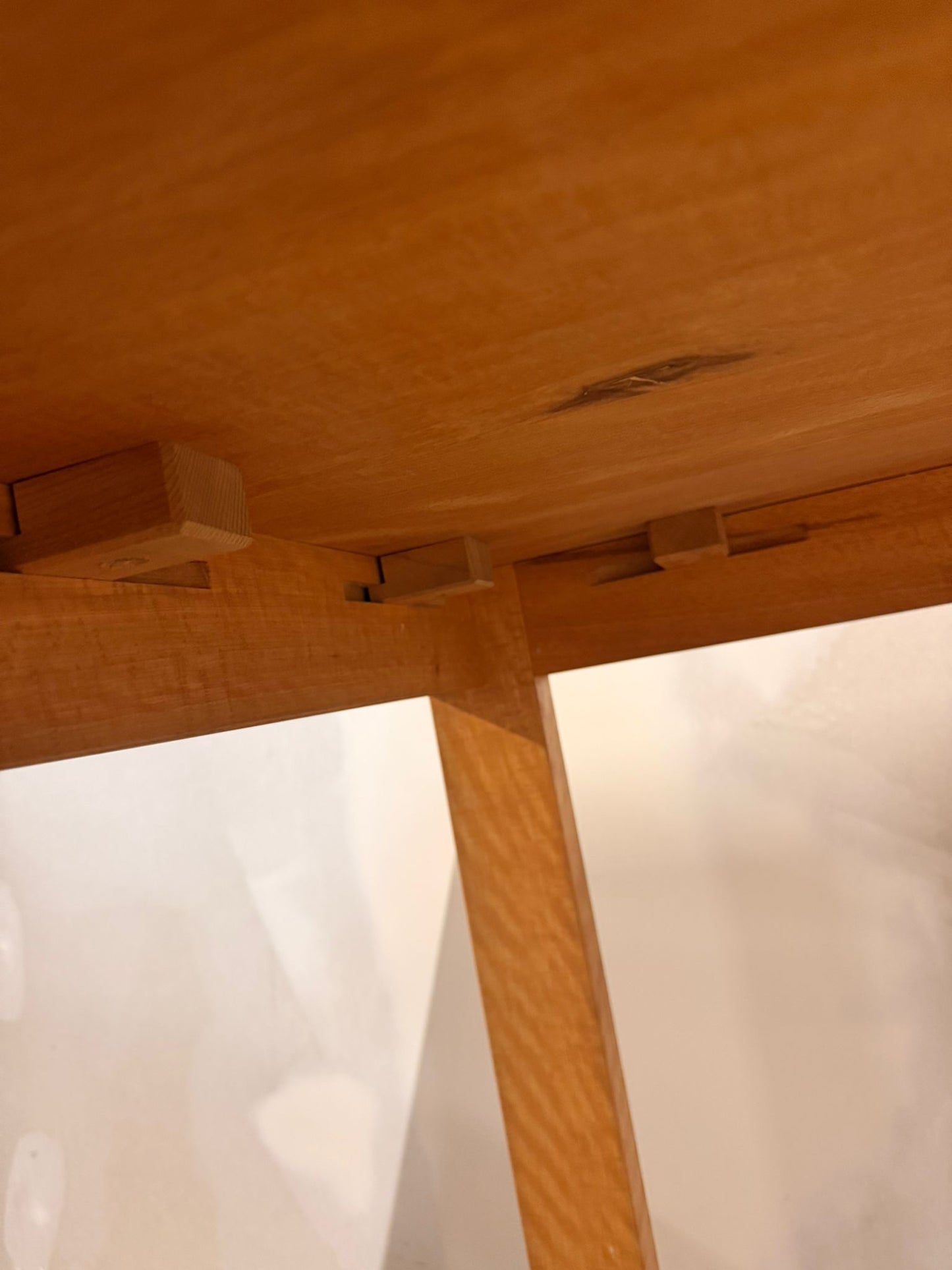 Dänischer Massivholz Esstisch Vintage Teak Design