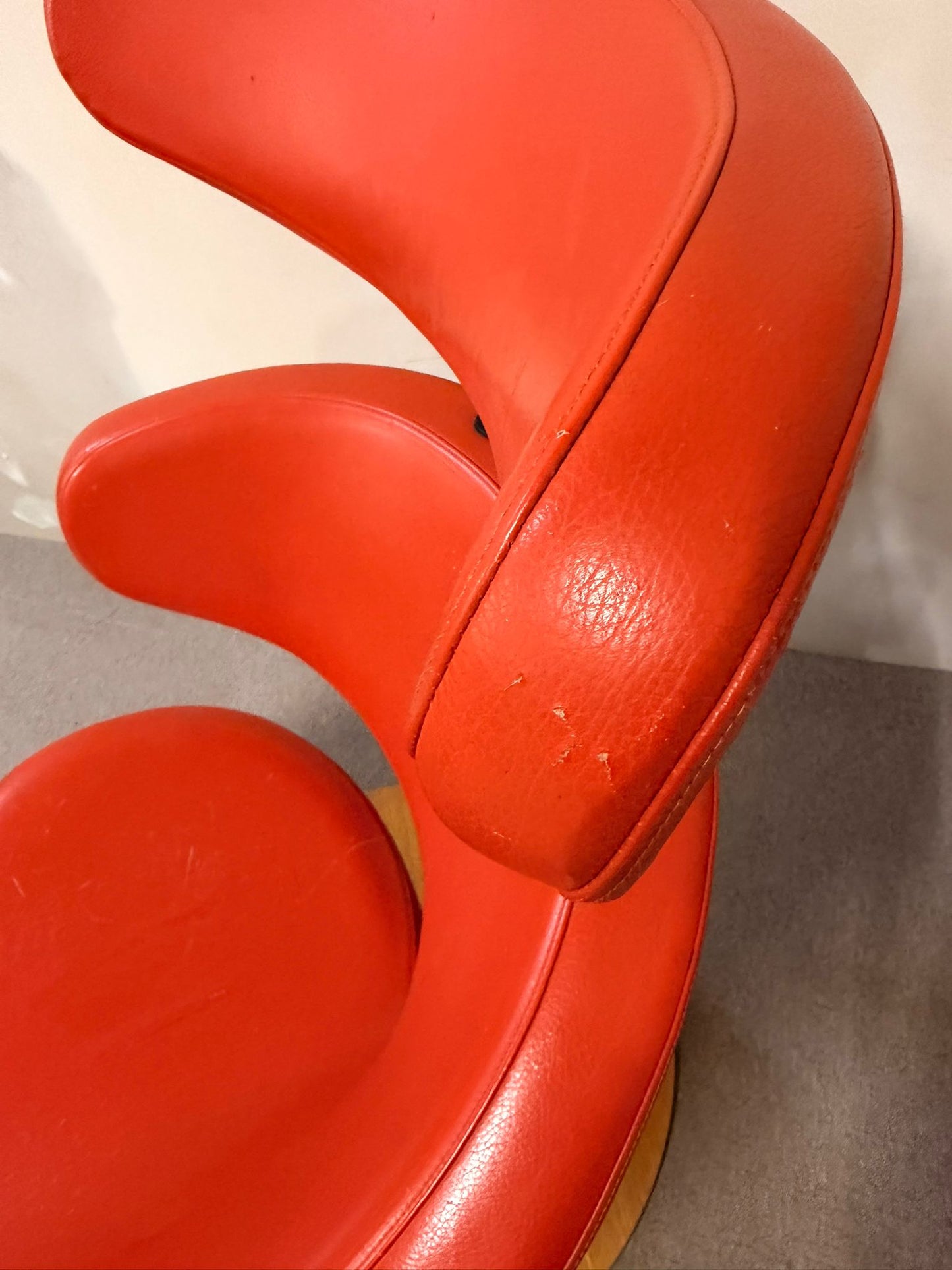 Peel Sessel aus Leder von Olav Eldøy für Varier (Stokke)