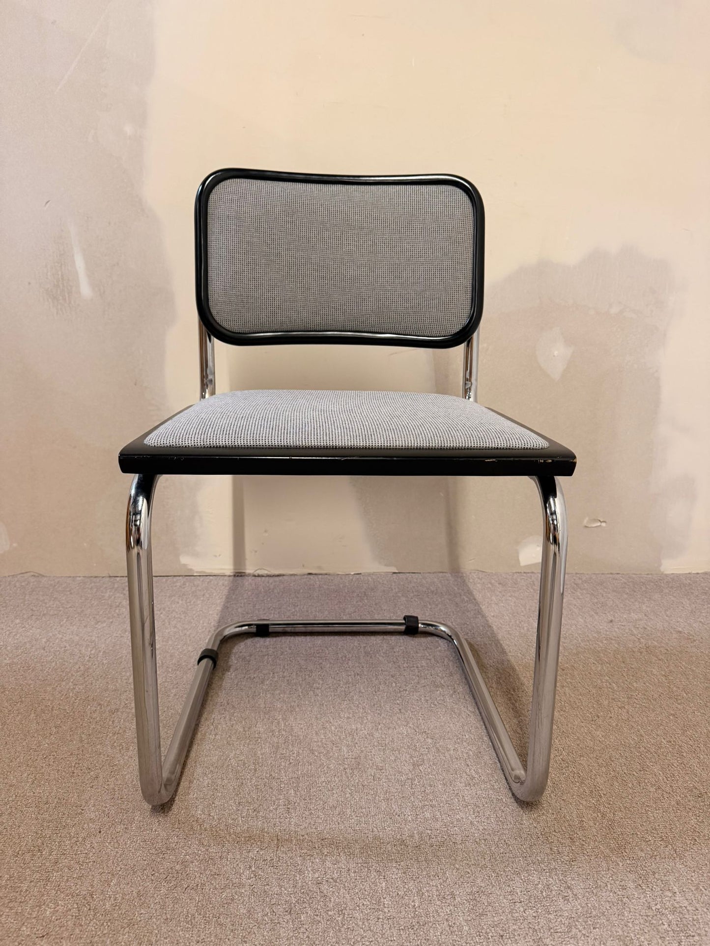 Vintage Cesca Freischwinger im Marcel Breuer Stil