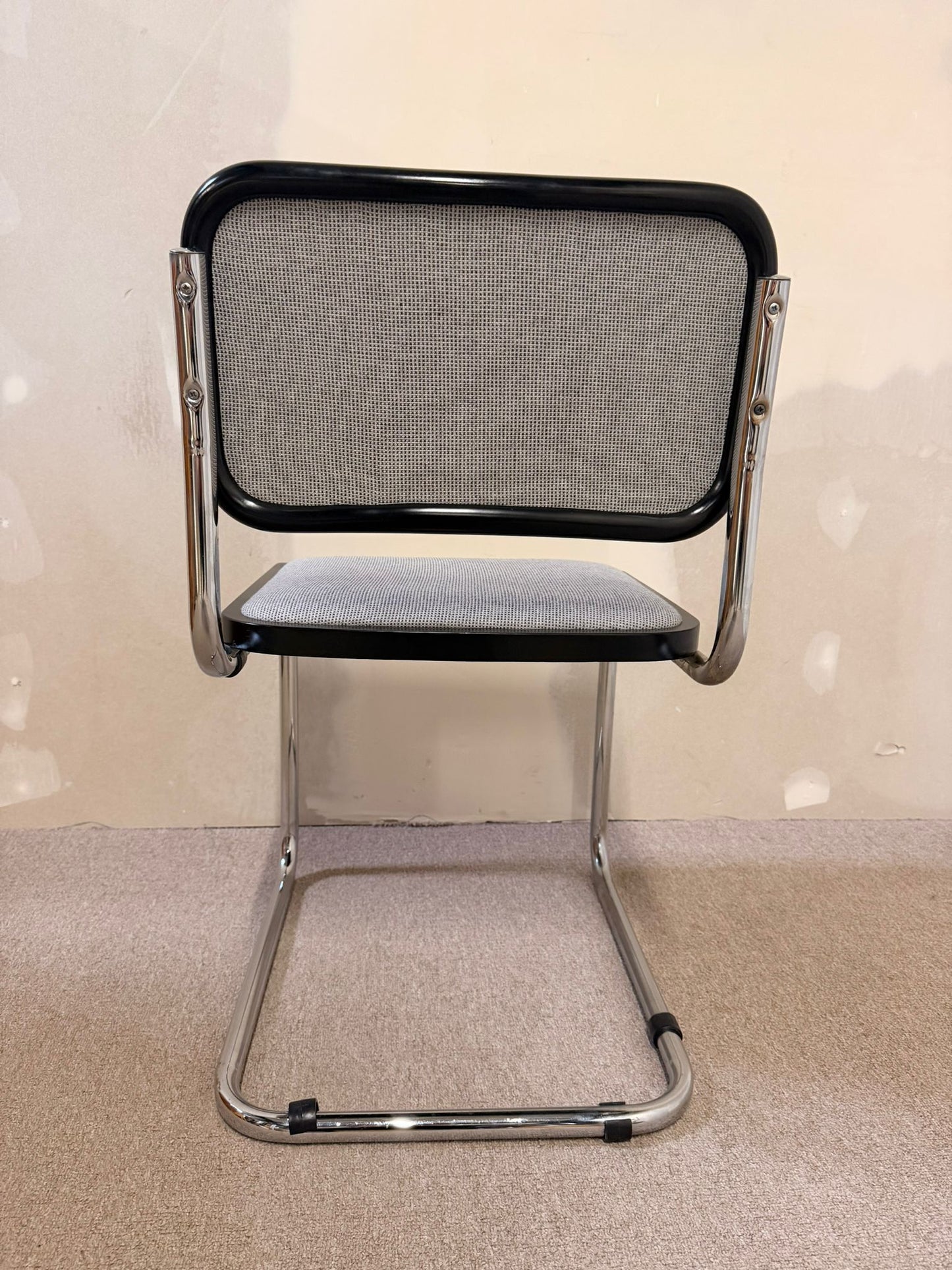 Vintage Cesca Freischwinger im Marcel Breuer Stil