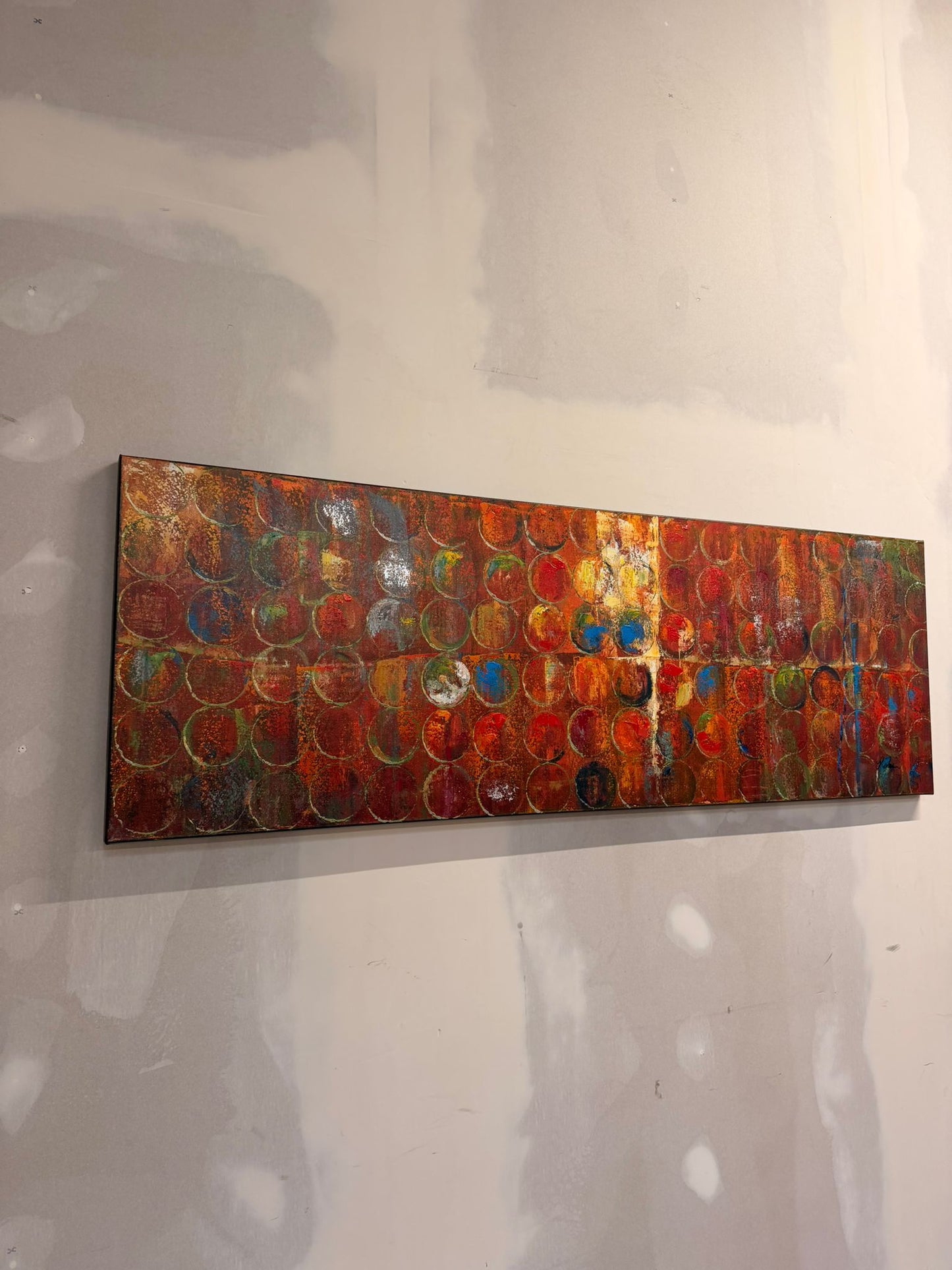 Grosses dekoratives Wandbild abstrakte Malerei Kunst