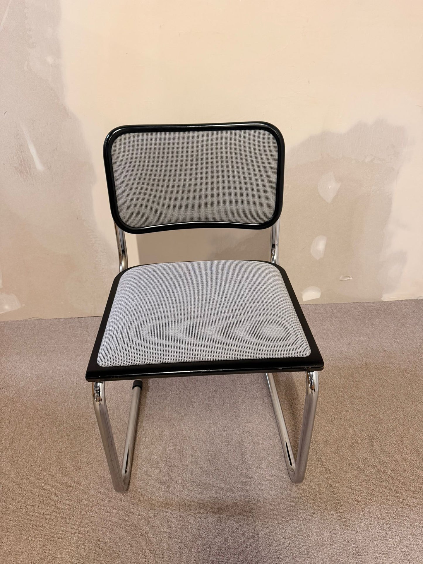 Vintage Cesca Freischwinger im Marcel Breuer Stil
