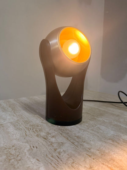Vintage Design Lampe 1970`s Space Age Sensorette Augapfel