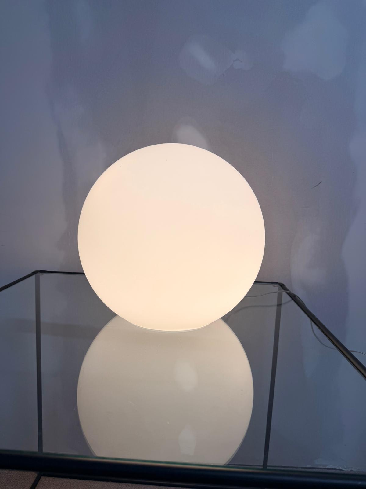 Retro Kugellampe AGHAS Kollektion Made in Italy, Tischlampe