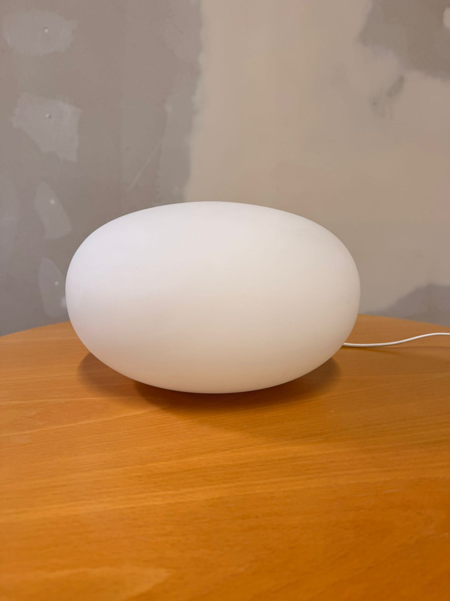 Vintage Space Age Tischlampe Bodenlampe ovale Form