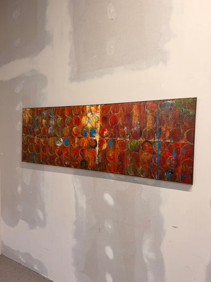 Grosses dekoratives Wandbild abstrakte Malerei Kunst