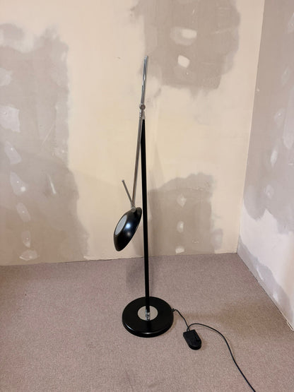 Verstellbare designer Stehlampe im Space Age Stil, verchromt