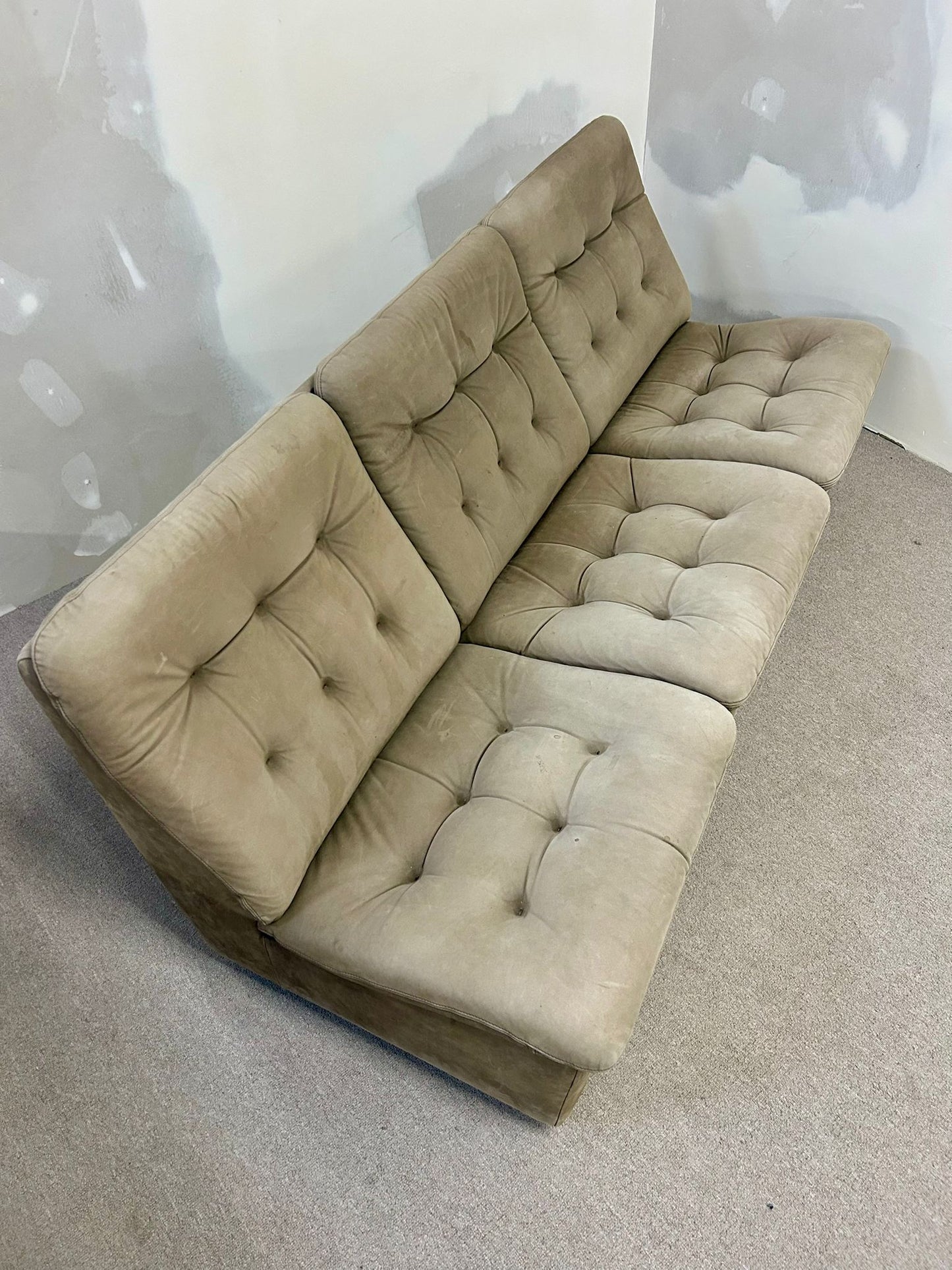 3er Sofa, Vintage, Leder, Intertime a.r.s., Schweizer Möbel