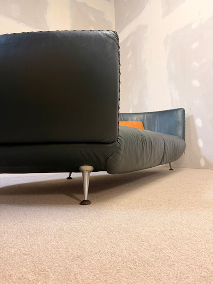 Vintage Ds-102 Ledersofa von Mathias Hoffmann für De Sede