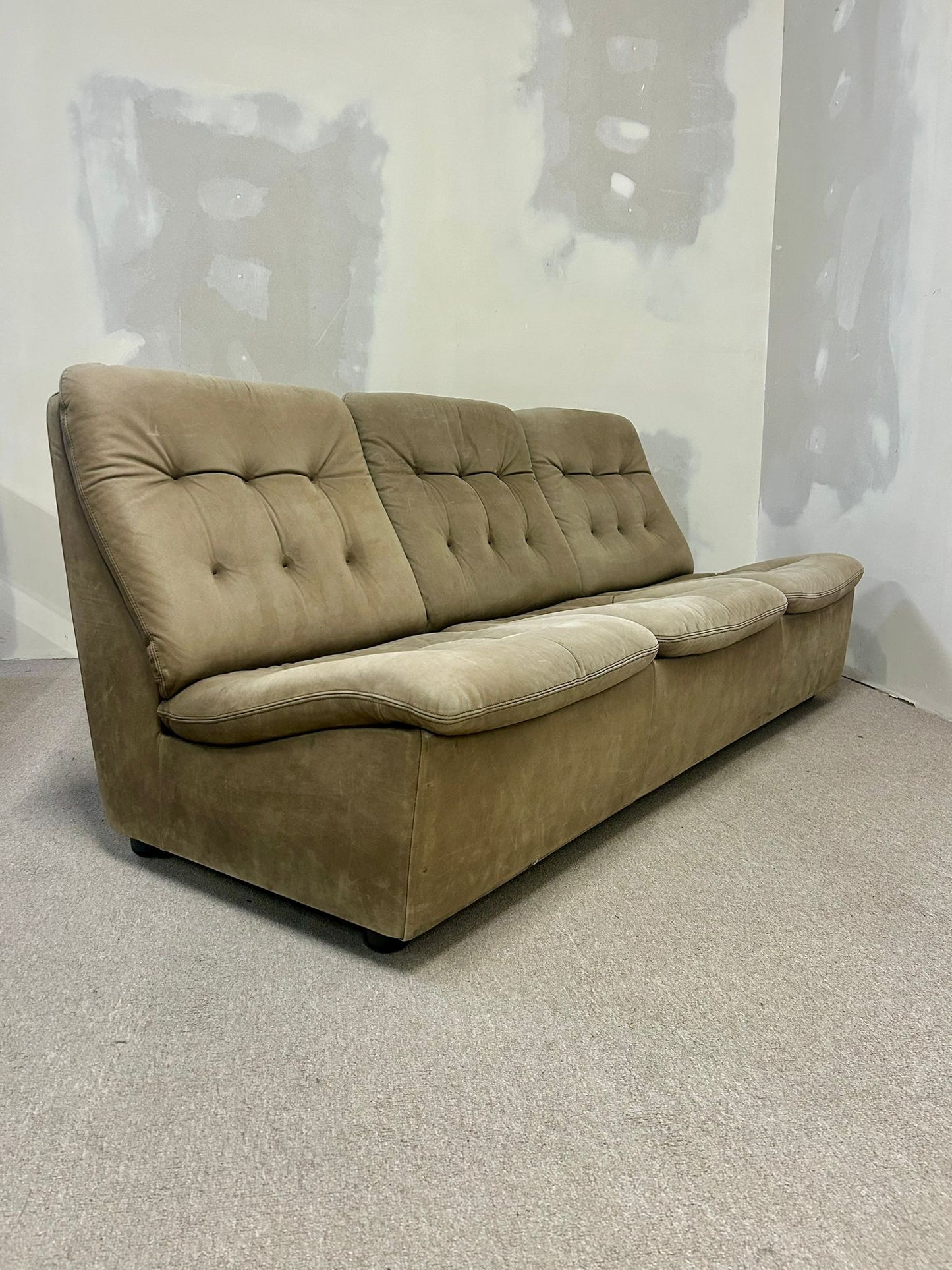 3er Sofa, Vintage, Leder, Intertime a.r.s., Schweizer Möbel