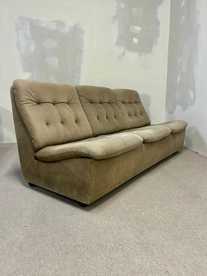 3er Sofa, Vintage, Leder, Intertime a.r.s., Schweizer Möbel