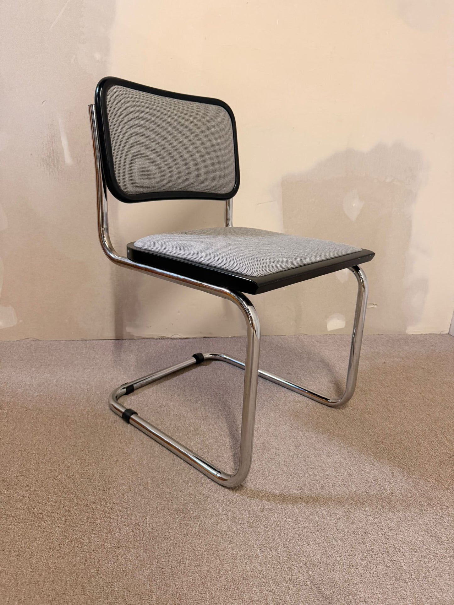 Vintage Cesca Freischwinger im Marcel Breuer Stil
