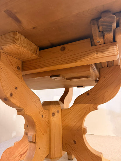Voglauer Massivholz Tisch Kiefer Esstisch, ausziehbar