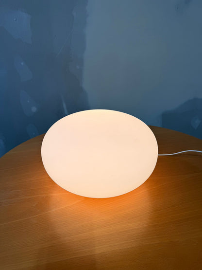 Vintage Space Age Tischlampe Bodenlampe ovale Form