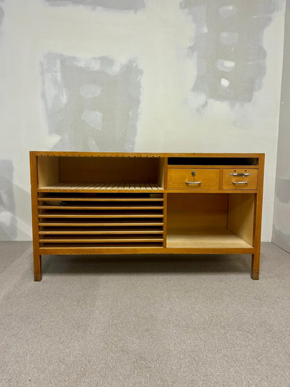 Vintage Sideboard Holz, Verkaufstresen,Regalböden/Schubladen