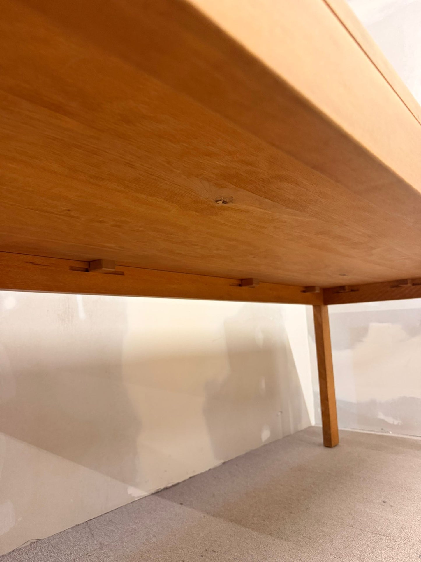 Dänischer Massivholz Esstisch Vintage Teak Design