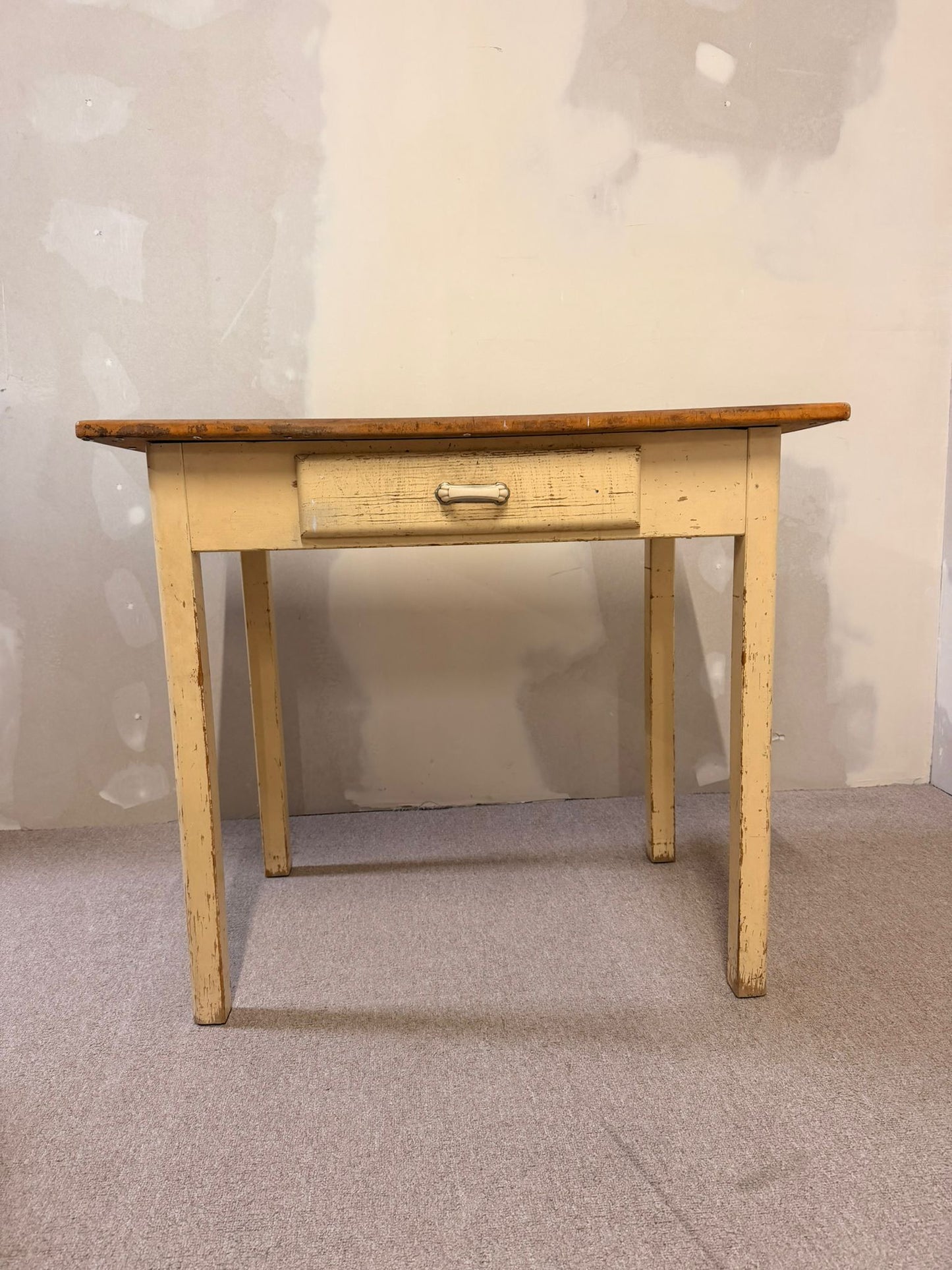 50`s vintage Tisch Küchentisch mit Schublade, Kelko Platte