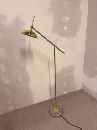 Designer Stehlampe von Bankamp Leuchten Messing Metall