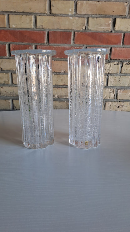 2er Set Hadeland Norway Atlantic Vase von Willy Johansson